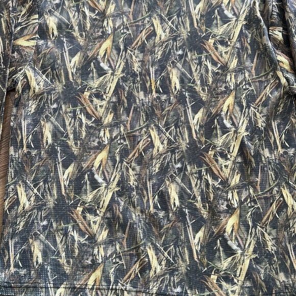 True Timber Camo Shirt Men’s Large Green/Tan Camouflage Hunting Long Sleeve - Picture 3 of 15